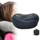 thumbnail image 5 of Almohada de viaje para avión, reposacabezas, ergonómico, transpirable, plegable, en forma de U, suave, soporte para el cuello, reposacabezas para tren doméstico, 5 of 7