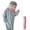 Light Blue, variant on Funny Big Mouth Monster Onesie - Soft Plush Animal Cosplay Pajamas with Pink Hair Comb for Halloween, Loungewear & Party Costume (Black-S)