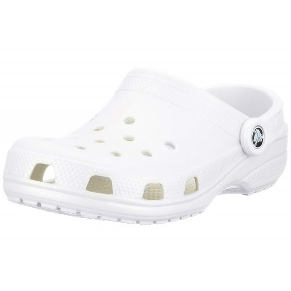 Crocs Unisex Classic Clogs - White - M4W6