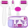 thumbnail image 2 of XIHAMA 1mm micro-needle dermaroller for the face – titanium roller for anti-hair loss, wrinkles, and scars, 2 of 6