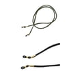 thumbnail image 1 of 2 Pieces Eyeglasses Holder Cord PU Leather Rope Strap Retainer Salvador Retenedor de cadena de anteojos, 1 of 10