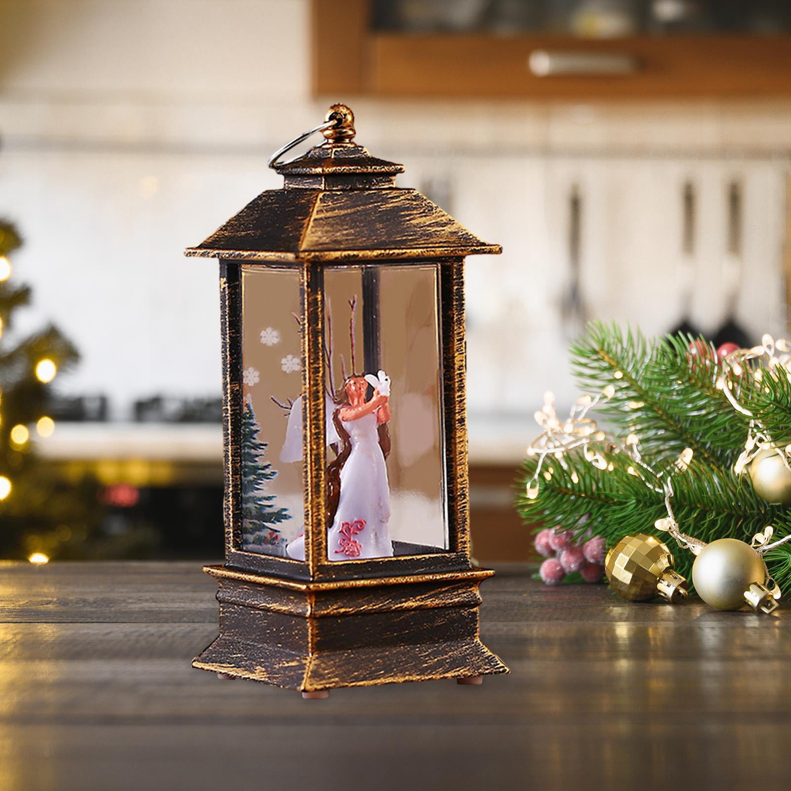 Boule à Neige De Noël Éclairée - Décoration & Veilleuse - Cadeau Festif - 4
