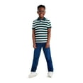 thumbnail image 2 of U.S. Polo Assn. Boys Stripe Jersey Polo Shirt, Sizes 4-18, 2 of 5