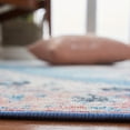 thumbnail image 6 of SAFAVIEH Journey Seachlann Oriental Machine Washable Area Rug, Ivory/Blue, 5'5" x 7'7", 6 of 13