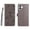 Gray, variant on Allytechgroup for iPhone 16e Case with Credit Card Slot, PU Leather RFID Blocking Wallet Flip Case with Stand Wrist Strap Shockproof Protective Back Cover for iPhone 16e, Rosegold