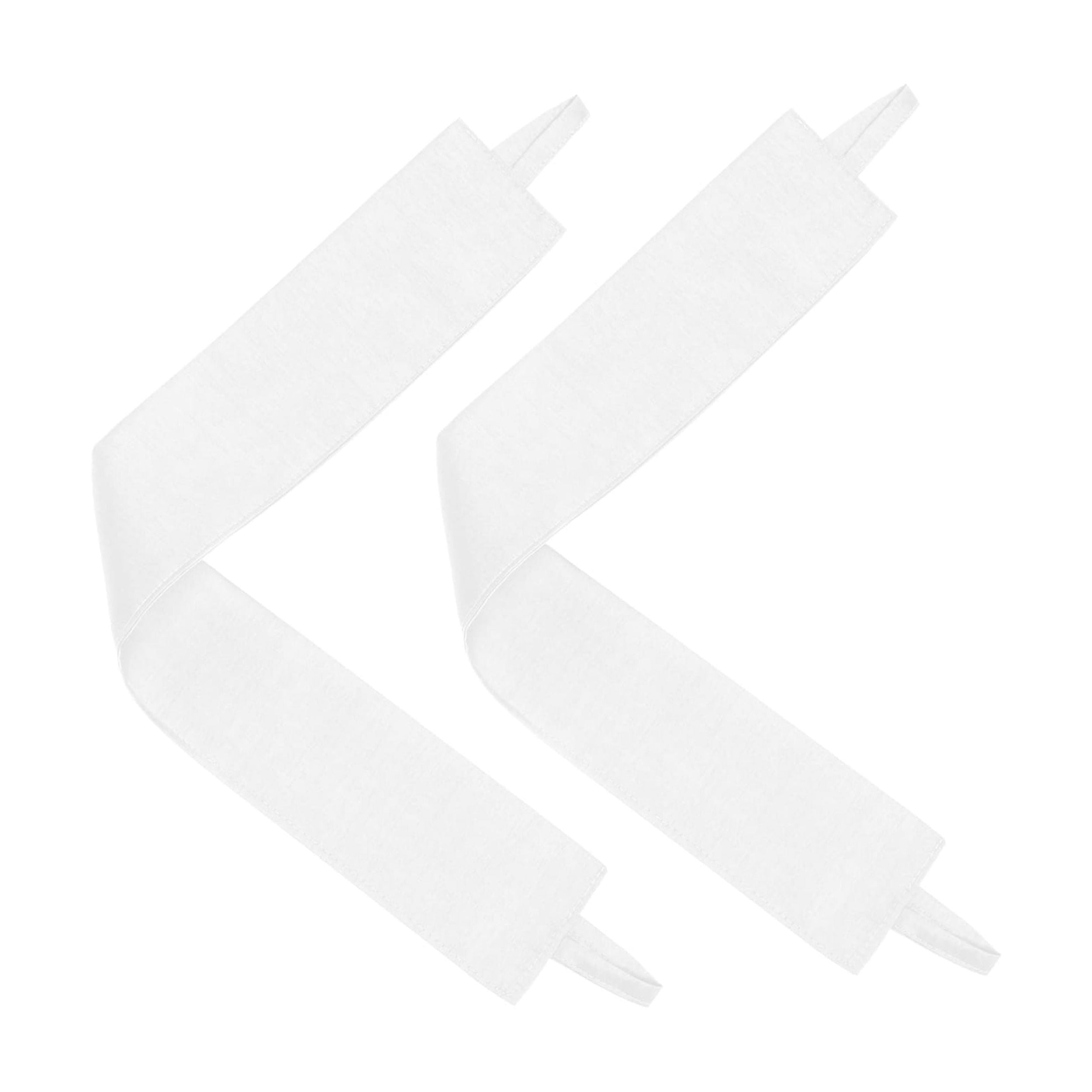 Achim Paige Rod Pocket 5 Piece Light Filtering Curtain Set, White, 55" x 84"