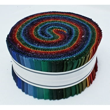 Kona Roll up in Powder Room Ru 435  40 2.5 X 44 Strips by Robert Kaufman