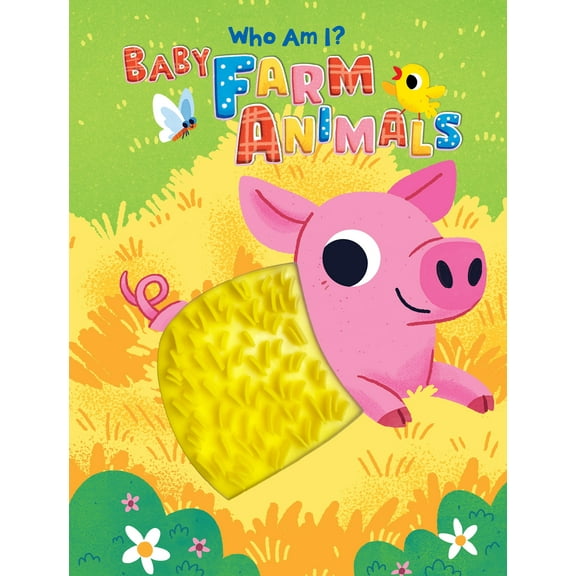 Baby Farm Animals - Silicone Touch and Feel Board Book - Sensory Board Book