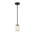 thumbnail image 4 of 1 Light Mini Pendant In Utilitarian Style 5.5 Inches Wide By 6.5 Inches High-Olde Bronze Finish Z-Lite 426Mp-Ob, 4 of 7