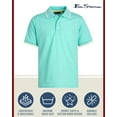 thumbnail image 4 of Ben Sherman Boys' Polo Shirt - Classic Fit Short Sleeve Pique Polo - Comfort Stretch Golf Shirt (8-18), 4 of 6