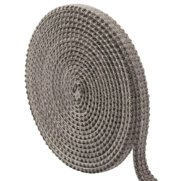 1Roll 3 Meters Fibre Fireplace Insert Oven Door Gaskets Gray 10x3mm