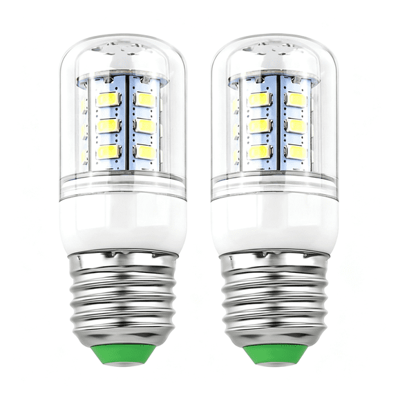 DUKOU D34L Refrigerator Led Light Bulb 5304511738 for Frigidaire Refrigerator Ac100-265V 3.5W,Replace Ps12364857 Ap6278388,E27 Base Refrigerator Light Bulb Replacement (2Pcs)