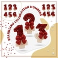 thumbnail image 2 of Sparkling Number Birthday Candle, Fashion Cartoon Creative Design with Red Bow, for Birthday Party, Anniversary Celebration, Kids Adults - Walmart.com, 2 of 6
