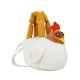 thumbnail image 1 of Divertido bolso de pollo peluche con correa ajustable - Mochila cruzada suave y adorable (20x28x10 cm), 1 of 7
