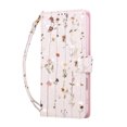 thumbnail image 4 of Becova Flip Wallet Case for Apple iPhone 18 Pro, Stylish Floral Embossed Protective Cards Slots Stand Anti-Scratch Hand Strap Protective Phone Cover for Women Girls, 4 of 6
