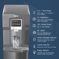 thumbnail image 4 of VECYS 3 5 gal Bottom Loading Cold Water Cooler with Ice Supply, 18LBS Daily Ice Making，Dark Grey, 4 of 7