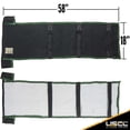 thumbnail image 3 of US Cargo Control Quilted Appliance Dolly Cover 58" x 18", Squared Top Hand Truck Pad with Hook & Loop Straps, Padded Cotton/Polyester Quilted Furniture Pads for Moving, Storage. Deliveries, 3 of 7