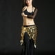 thumbnail image 2 of Bufanda de cadera para danza del vientre Yinane 2 uds. con monedas, 2 of 8