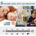 thumbnail image 3 of Wireless Doorbell, 55 Melodies & 5 Volume Levels, IP55 Waterproof Wireless Doorbell, 300 Meter Chime Kit, 3 of 5