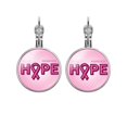 thumbnail image 3 of Caring For Breast Theme Accessories Breast Awareness Womens Earrings Ear Hooks, 3 of 3
