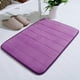 thumbnail image 1 of Chenille Memory Foam Carpet Doormat, 50*80cm, Purple, 1 of 3