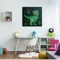 thumbnail image 3 of Stupell Industries Pixel Style Dinosaur Animals & Insects Painting Gallery Wrapped Canvas Art Print Wall Art, 30 x 30, 3 of 8