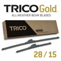 TRICO Gold 2 Pack All Weather Automotive Replacement Wiper Blades 28 and 15 Inch (18-2815)