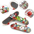 thumbnail image 5 of 10 Pieces Mini Skateboards Finger Skate Fingerboard Toy Fingertip Movement Board For Adults Boys Girls, Random Pattern, 5 of 5