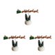 thumbnail image 4 of Naiovety Away Flying Sleigh Animated Christmas Vacation Decor Village Statue Type1 NO1, 4 of 6
