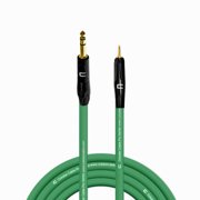 Coluber Cable 1/4" TRS Male to 3.5 TS Male 3-Pin Microphone Audio Connector