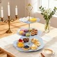 thumbnail image 6 of Cupcake Stand,Dessert Stands, Dessert Table Display Set, 3-Layer 14x12x10 In Dessert Tower for Parties, Weddings, Tea Parties & Living Room, 6 of 7