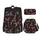 thumbnail image 1 of Easygdp Eiffel Tower Mochila para Niños y Niñas con Set de Caja de Almuerzo y Estuche para Lápices 3 en 1, Mochila Escolar Estampada para Adolescentes, 1 of 7
