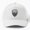 White, variant on Paladin Cavalry Baseball Cap, Mounted Fantasy Warrior Graphic Design, Classic Hat