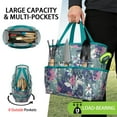 thumbnail image 2 of Garden Tool Bag,Pioneer Flower Floral Print Pattern Garden Tool Organizer,Garden Gifts,Waterproof Multi-Pocket Garden Tool Storage 11.8x5.5x11.4 Inch(Tools NOT Included), 2 of 6