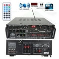 thumbnail image 2 of Bluetooth Version Stereo Amplifier Wireless 2 Channel Hifi Stereo Audio Home Karaoke Power Amplifier Car Auto Audio ,Efficient Heatsink, 2 of 7