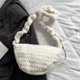 thumbnail image 4 of Bolso bandolera lindo para mujer, bolso Hobo suave con cordón, bolso de piel sintética, bolso de Otoño Invierno, 4 of 8