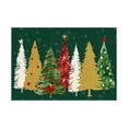 thumbnail image 5 of Wadada Christmas Placemats Table Placemats Set of 4 Plastic Seasonal Table Mats Decoration Washable Winter Xmas Holiday Placemats Decoration for Kids Home Kitchen Dining Room Housewarming Gifts, 5 of 8