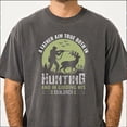 thumbnail image 3 of T-Shirt Honoring Fathers Who Love Hunting - "A Father Aims True" | Meaningful Message About Guiding Children, 3 of 7