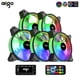 thumbnail image 3 of Go AR12-ventilador de caja de ordenador, disipador de calor RGB aura sync, Puerto sata, Enfriador de 12cm, argb, controlador silencioso, ventilador de refrigeración, 3 of 4