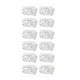 thumbnail image 1 of 12PCS 0.03W Botón Cadena Luces Luz Blanca Fría 20 LED 3V Flexible IP65 Impermeable para Boda Fiesta Dormitorio, 1 of 8