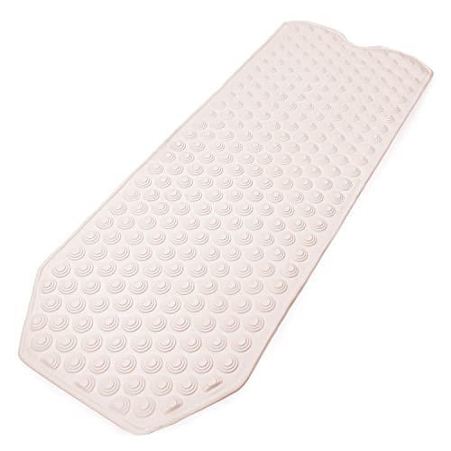 No Suction Cup Bath Mat, Safe for All Ages Bath mat for refinished