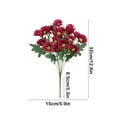 thumbnail image 3 of HengDidi Daisy Artificial Flowers for Spring Summer Decor, Bright Multicolor Artificial Floral Arrangements, Realistic Petal Details, Indoor Outdoor Table Centerpiece (1PC), 3 of 7