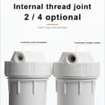 thumbnail image 4 of 10-inch General Water Purifier Filter Cartridge 2-inch And 4-inch White Transparent Bottles Front-end Filter Housing Explosion-proof PET Filter Tank., 4 of 7