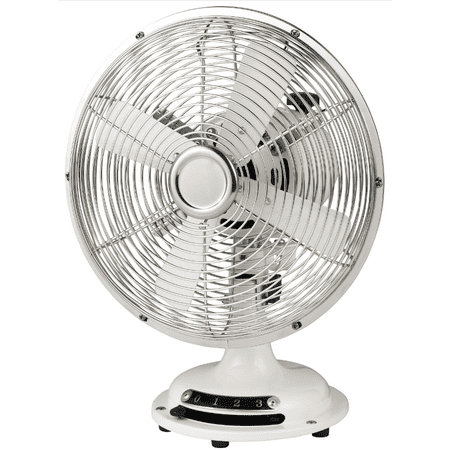 Mainstays 8`` Table Fan White (Best Table Fan Cooling)