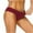 Wine, variant on WREESH Women's Solid Tankinis Bottoms Mid Rise Swimwear - Full Coverage Bikini Bottom for Pool & Beach Watermelon Red