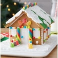 thumbnail image 4 of Wilton Ready to Build Bright Gingerbread House Kit, 13-Piece, 4 of 6