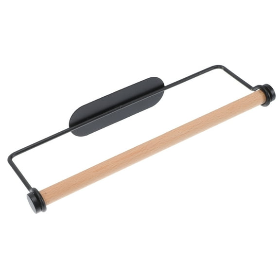 1pc Wall Hanging Roll Paper Rack No Punching Tissue Holder