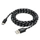 thumbnail image 1 of Cable USB Tipo C Cargador Cable Carga Cable Tipo C Cable De Teléfono Datos Sync Nylon Reemplazo Trenzado Para Negro, 1 of 6