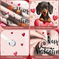 thumbnail image 3 of Red Theme Love Banner Heart-shaped Heart Backdrop Rose Decoration Dog Pattern Romantic Display for Valentine's Day Romantic Party Pet Lovers, 3 of 8