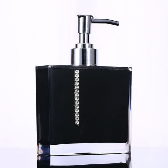 5PC/Set Acrylic Bathroom Accessories Bath Cup Bottle Toothbrush Holder Soap Dish